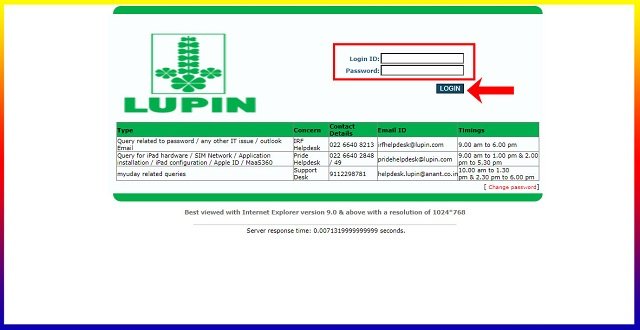 myuday.lupin.com login