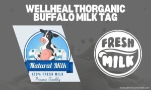 wellhealthorganic buffalo milk tag