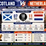 Scotland National Cricket Team vs Netherlands National Cricket Team Timeline