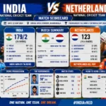 India National Cricket Team vs Netherlands National Cricket Team Match Scorecard
